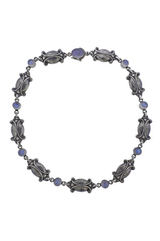 Sterling Silver Moonstone Necklace