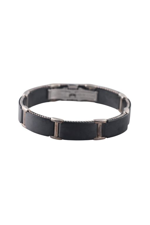 Sterling Silver Titanium Steel Bracelet