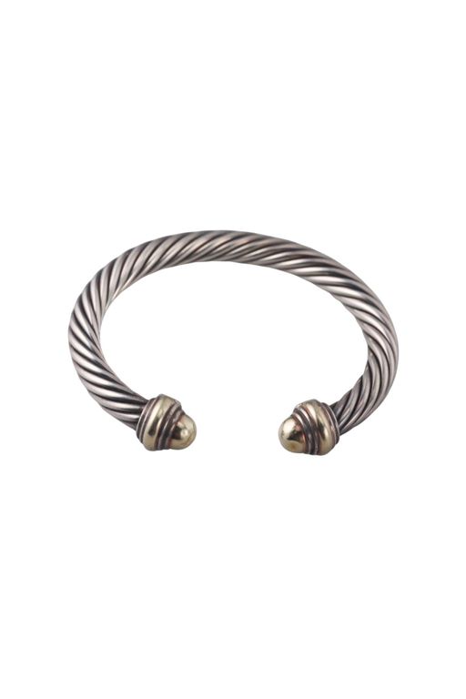 14k Gold and Sterling Silver Bracelet