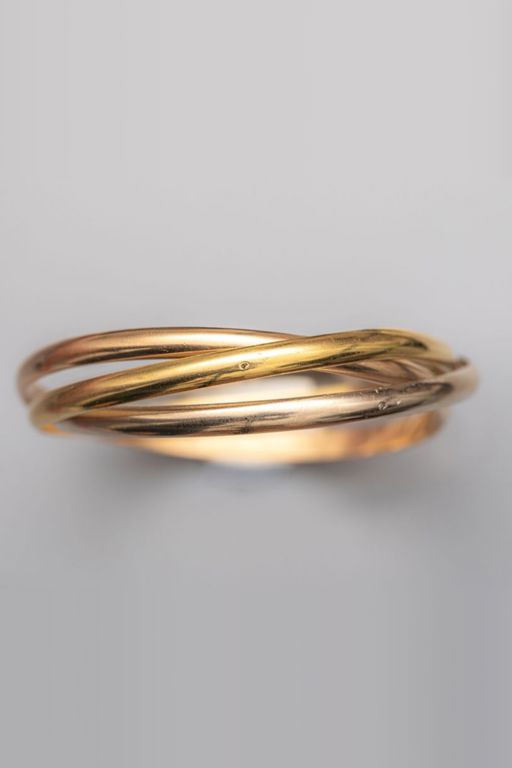 18k Yellow, White and Rose Gold Bracelet