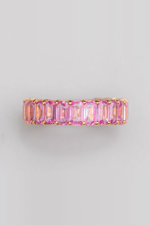 18k Rose Gold Sapphire Ring