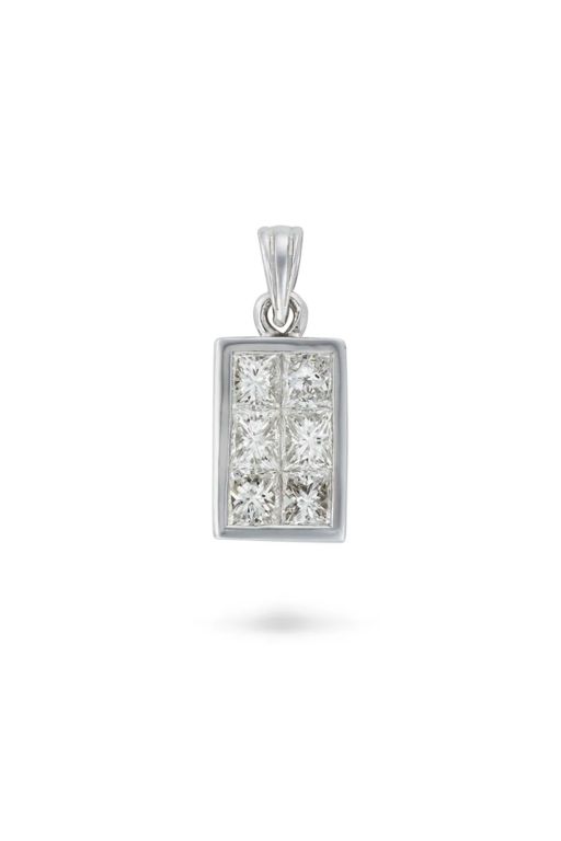 18k Gold Diamond Pendant