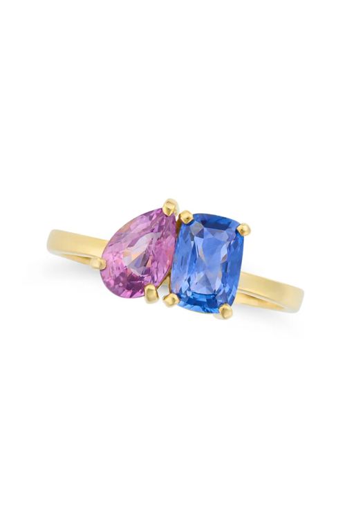 14k Gold Sapphire Ring