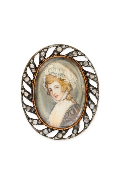 Diamond Brooch