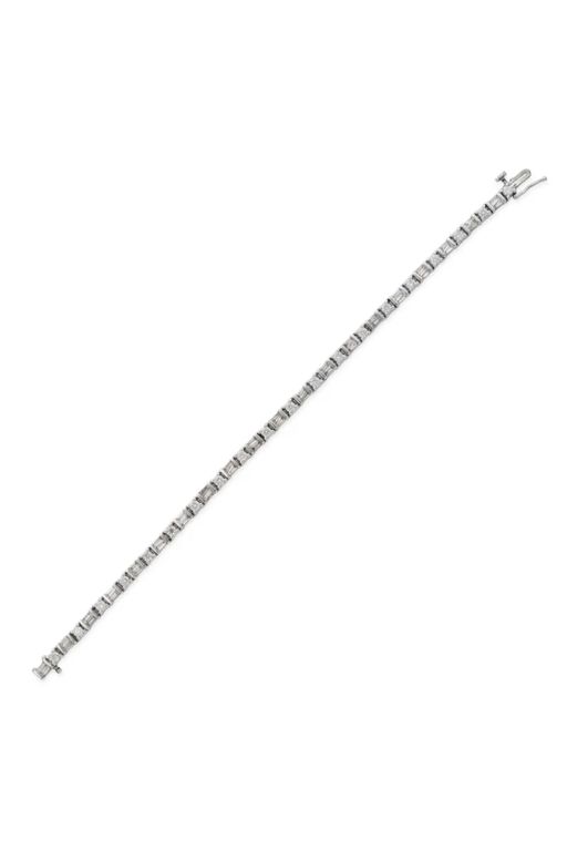 9k Gold Diamond Bracelet