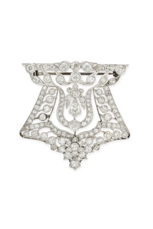 Diamond Brooch