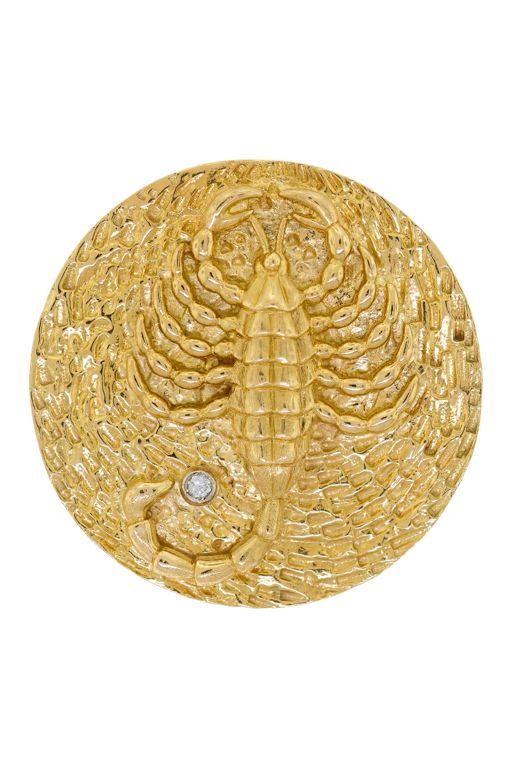 18k Gold Diamond Pendant