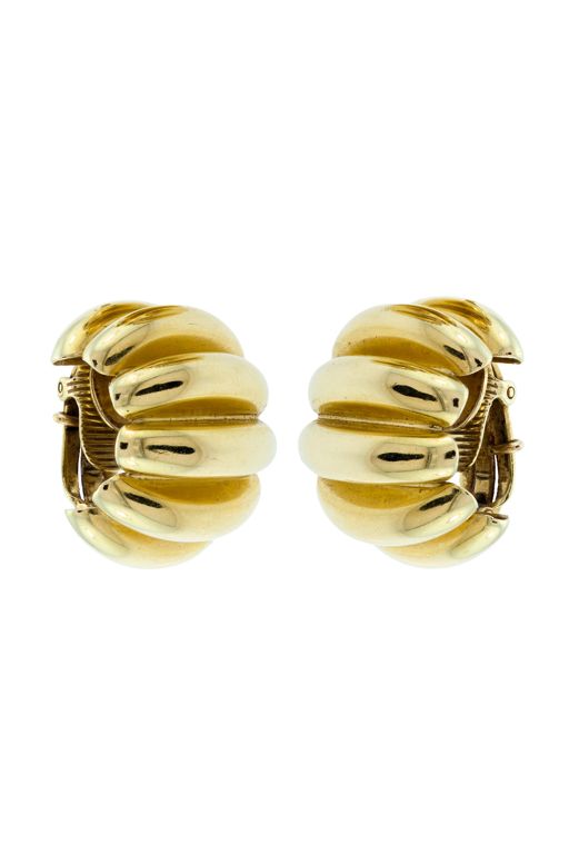 Pair of 14k Gold Earrings