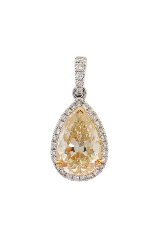 18k Gold Diamond Pendant