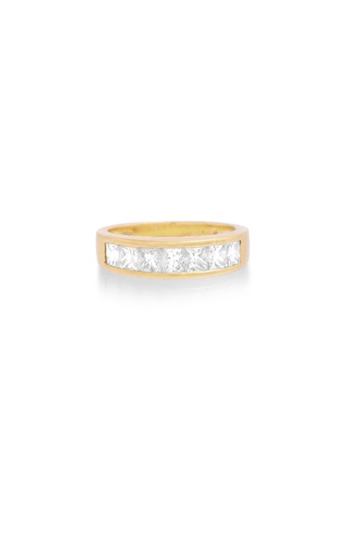 18k Yellow Gold Diamond Ring