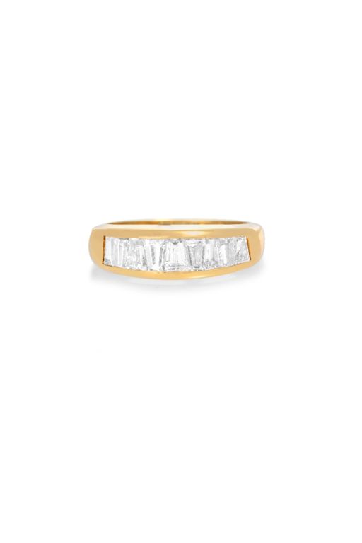 18k Yellow Gold Diamond Wedding Ring