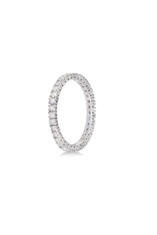 18k White Gold Diamond Eternity Ring