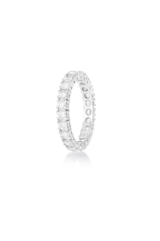 18k White Gold Diamond Eternity Ring