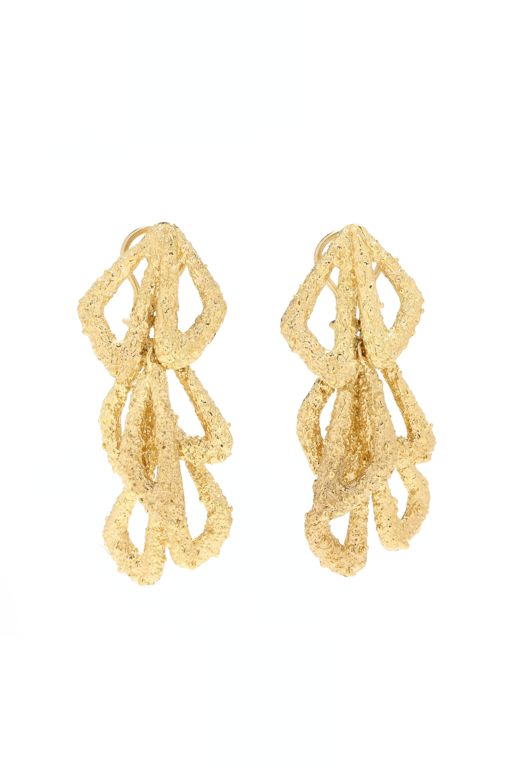 Pair of 18k Gold Earrings
