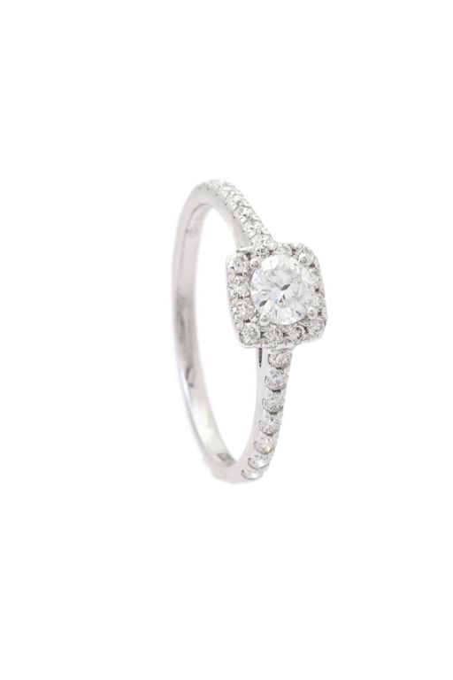 18k Gold Diamond Ring