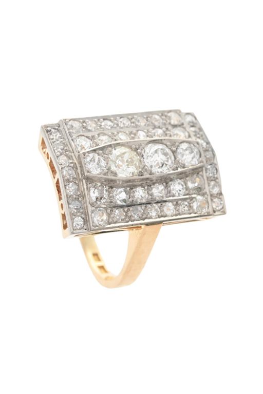 18k Gold Diamond Ring