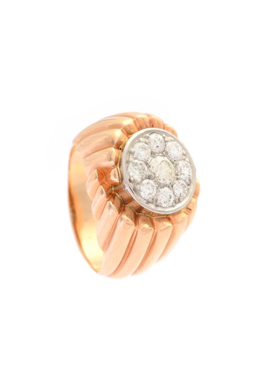 18k Gold Diamond Ring