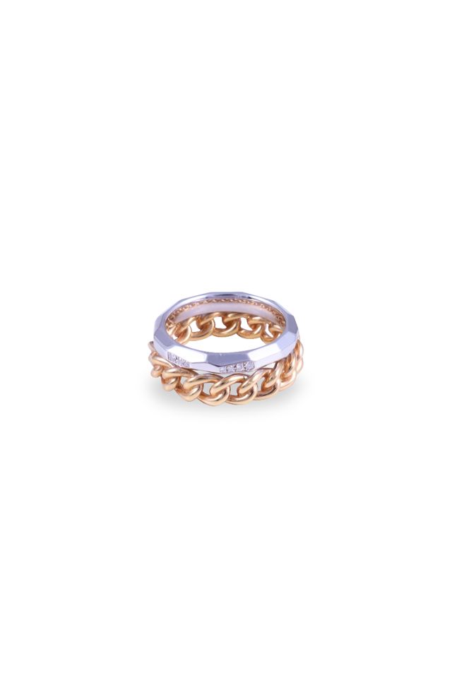 18k Gold Diamond "Milano" Ring