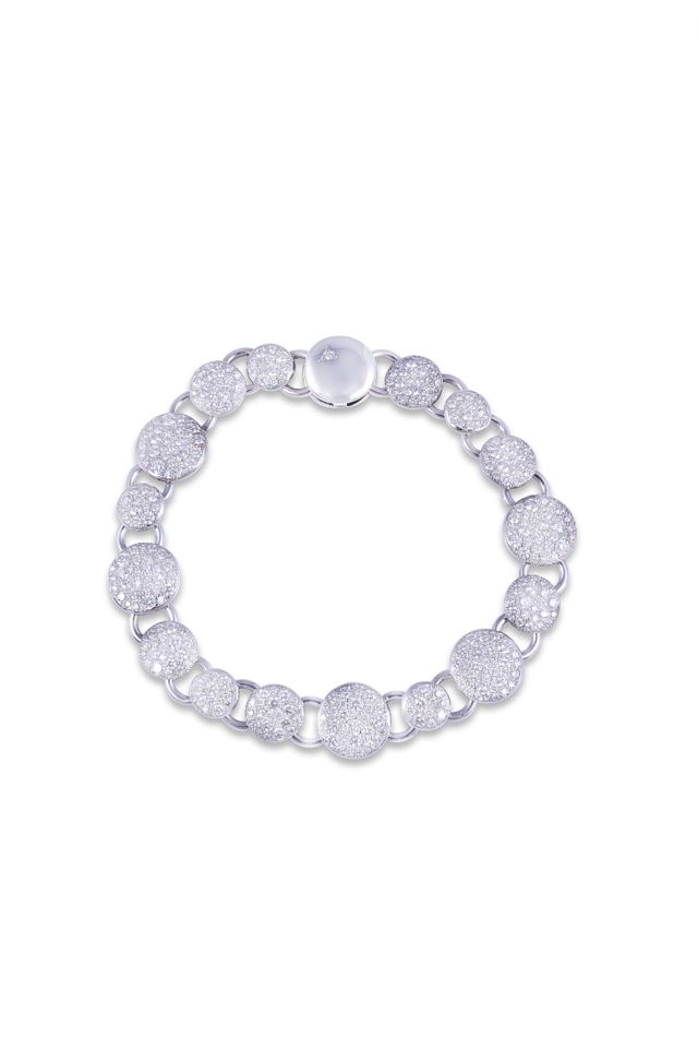 18k Gold Diamond "Sabbia" Bracelet