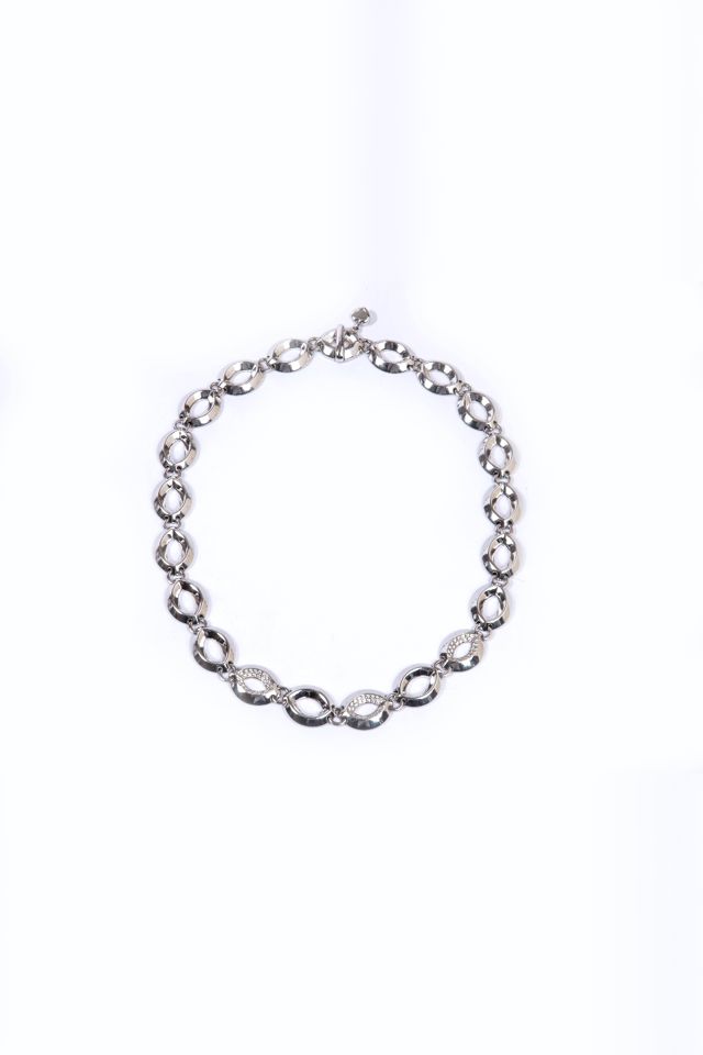 18k White Gold Diamond Necklace