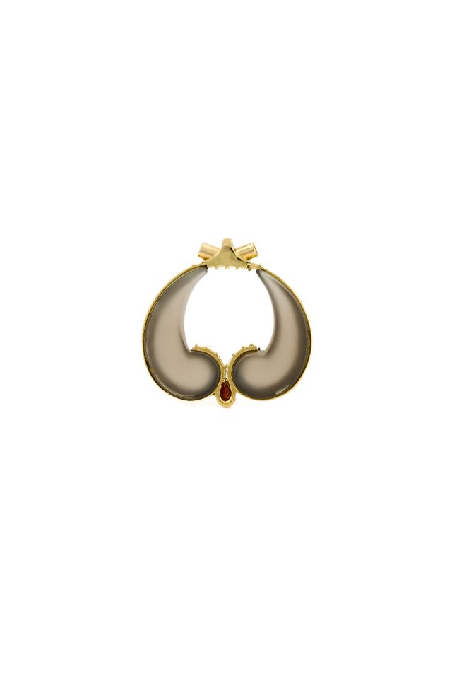 18k Yellow Gold Multi-Gem Pendant