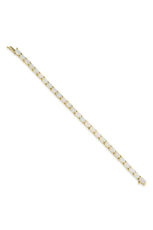 14k Gold Opal Bracelet