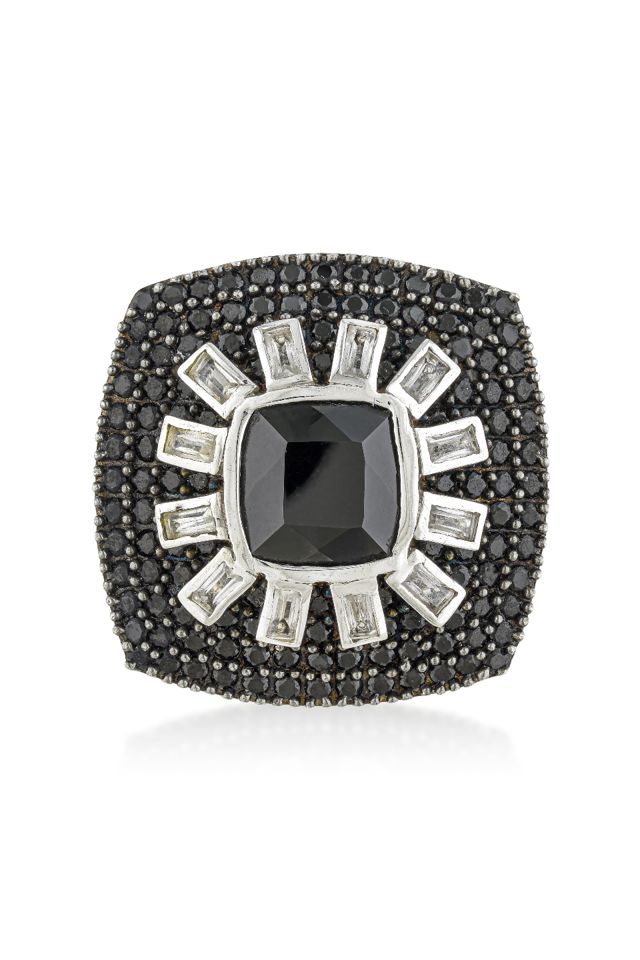 Sterling Silver Onyx Ring