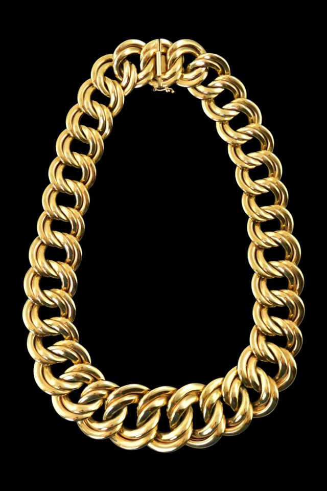 14k Yellow Gold Chain Necklace