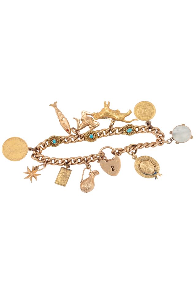 Gold Turquoise Bracelet