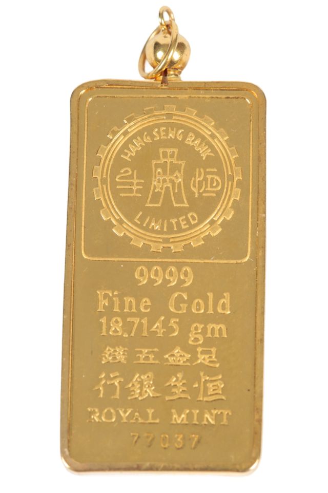 24k Gold Pendant