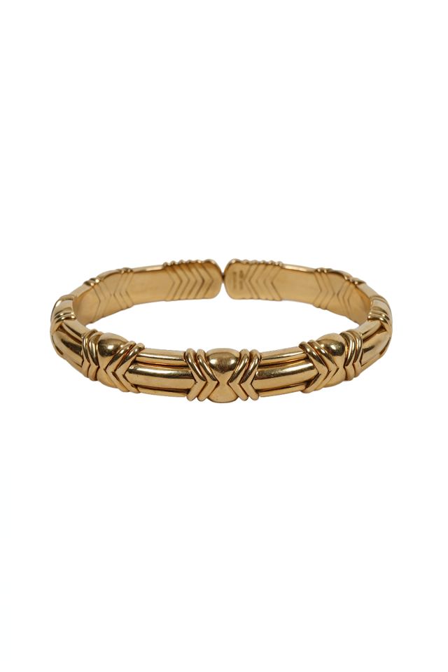 18k Gold Bangle Bracelet
