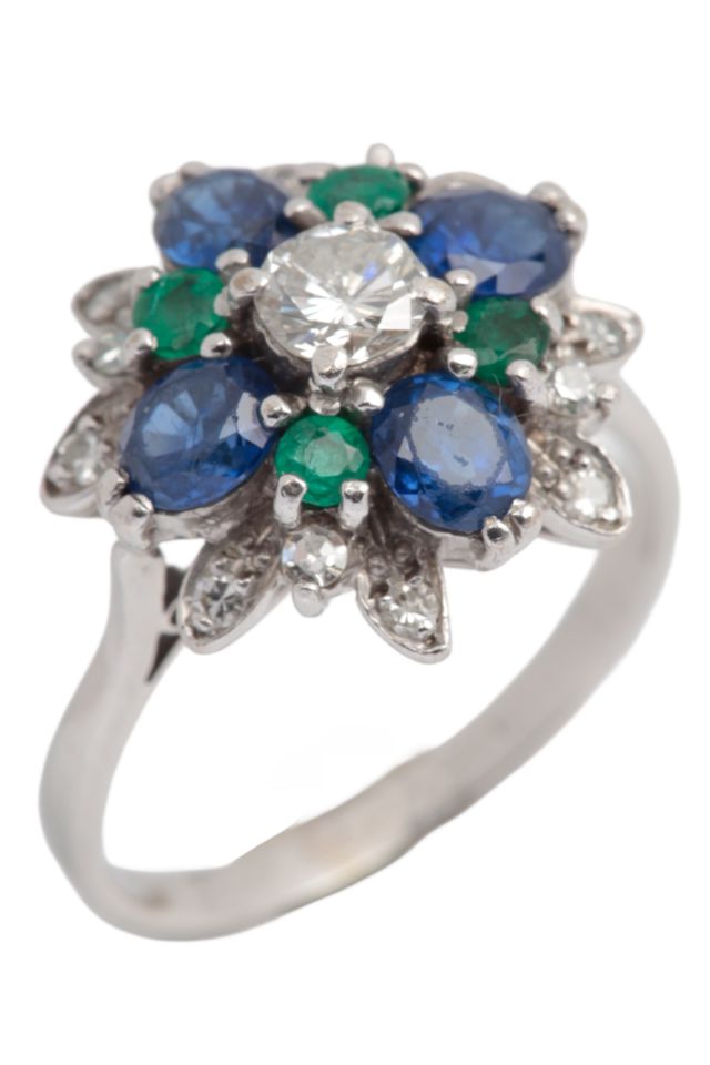 Multi-Gem Ring