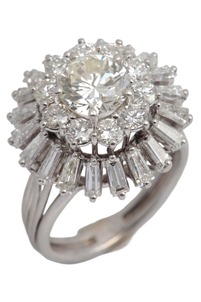 Platinum Diamond Ring