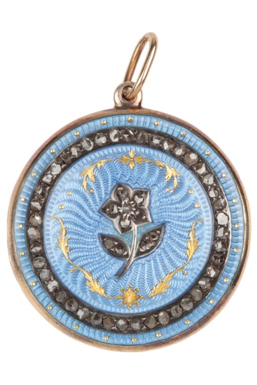 Gold Diamond Pendant