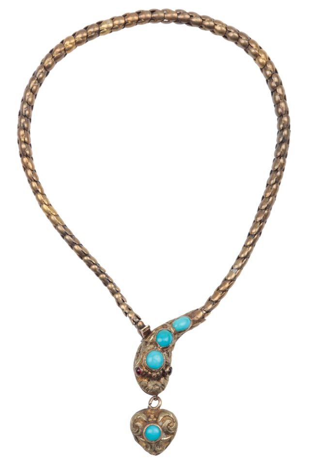 Gold Turquoise and Garnet Bracelet