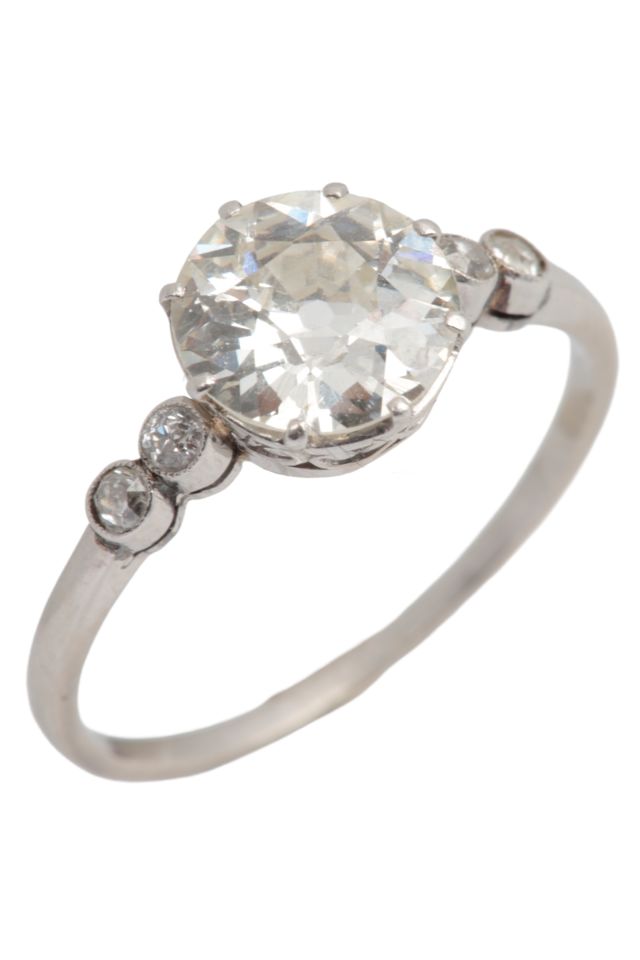 Platinum Diamond Ring