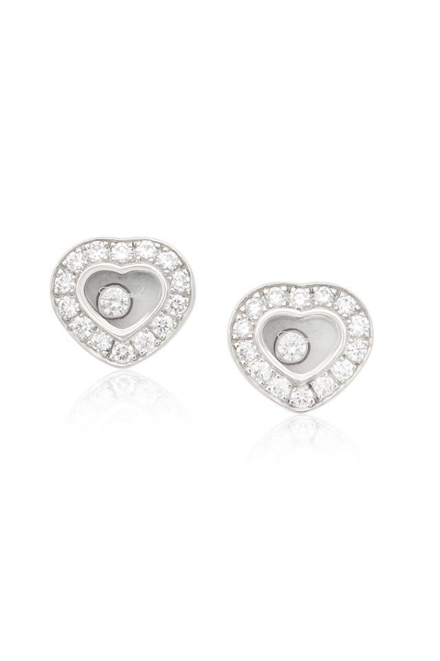18k Gold Diamond Earrings