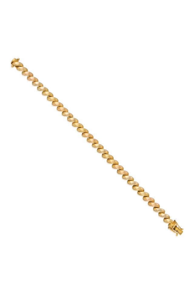 14k Gold Link Bracelet