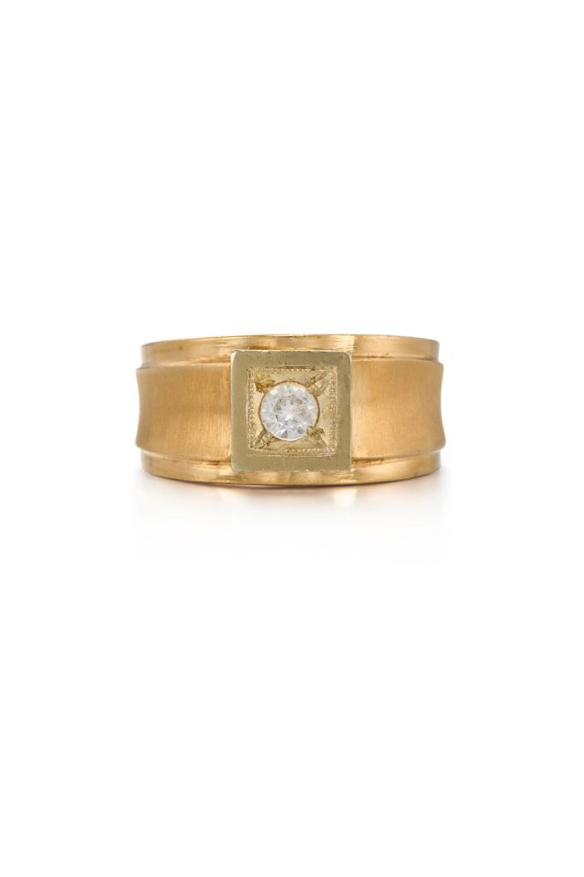 18k Gold Gemstone Ring