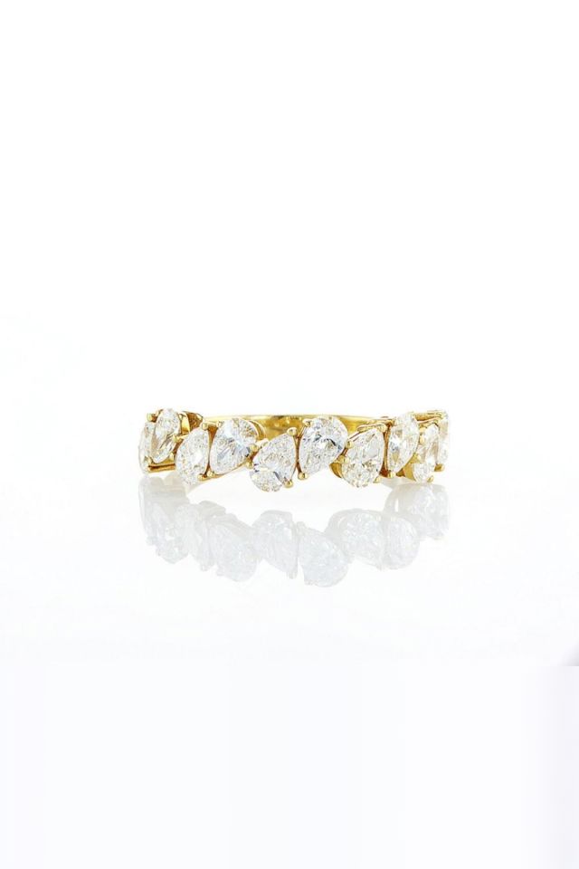 14k Yellow Gold Diamond Ring