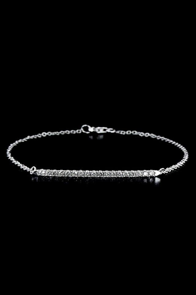 White Gold Diamond Bracelet