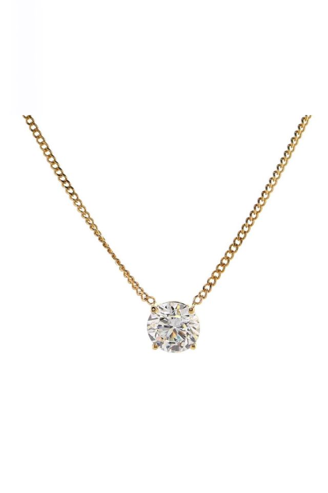 18k Gold Diamond Pendant