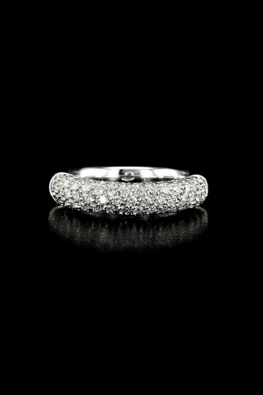 18k White Gold Diamond Ring
