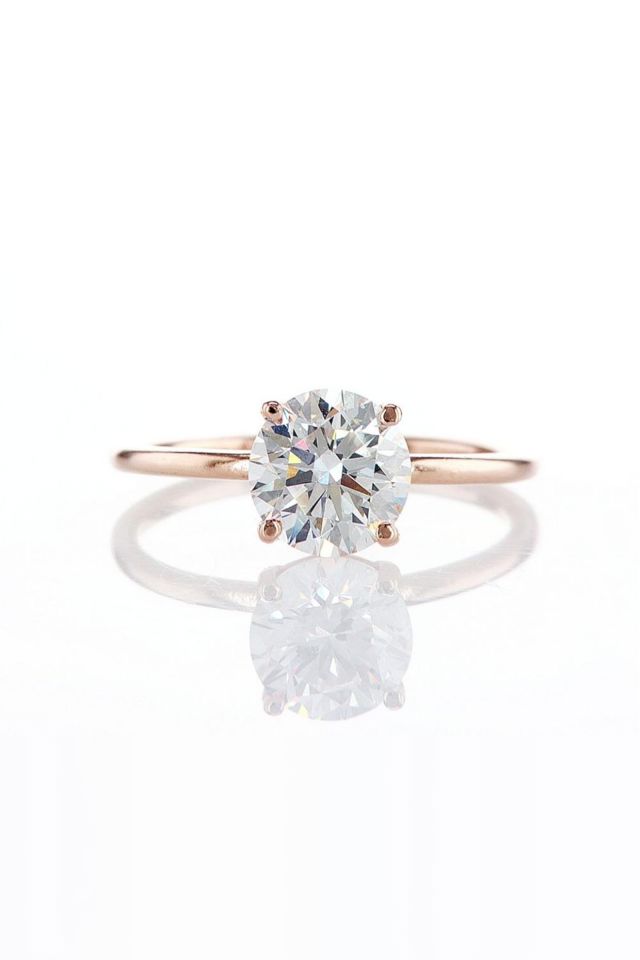 14k Gold Diamond Ring