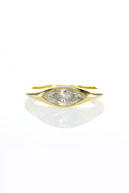 14k Gold Diamond Ring