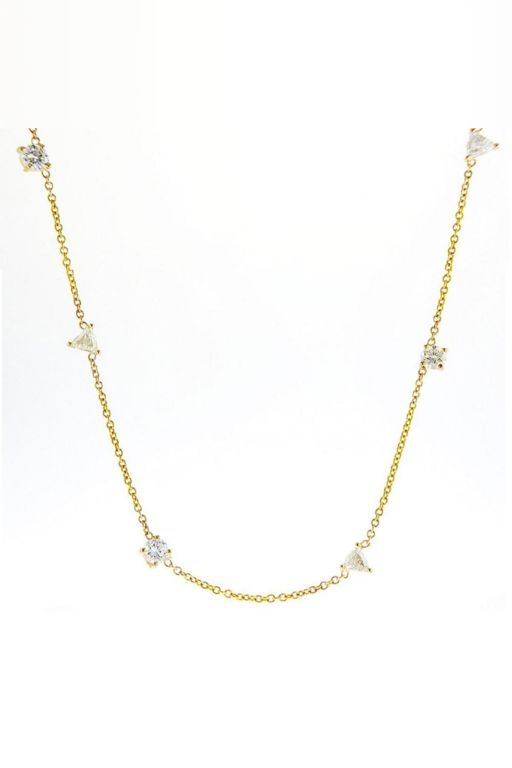 14k Gold Diamond Necklace