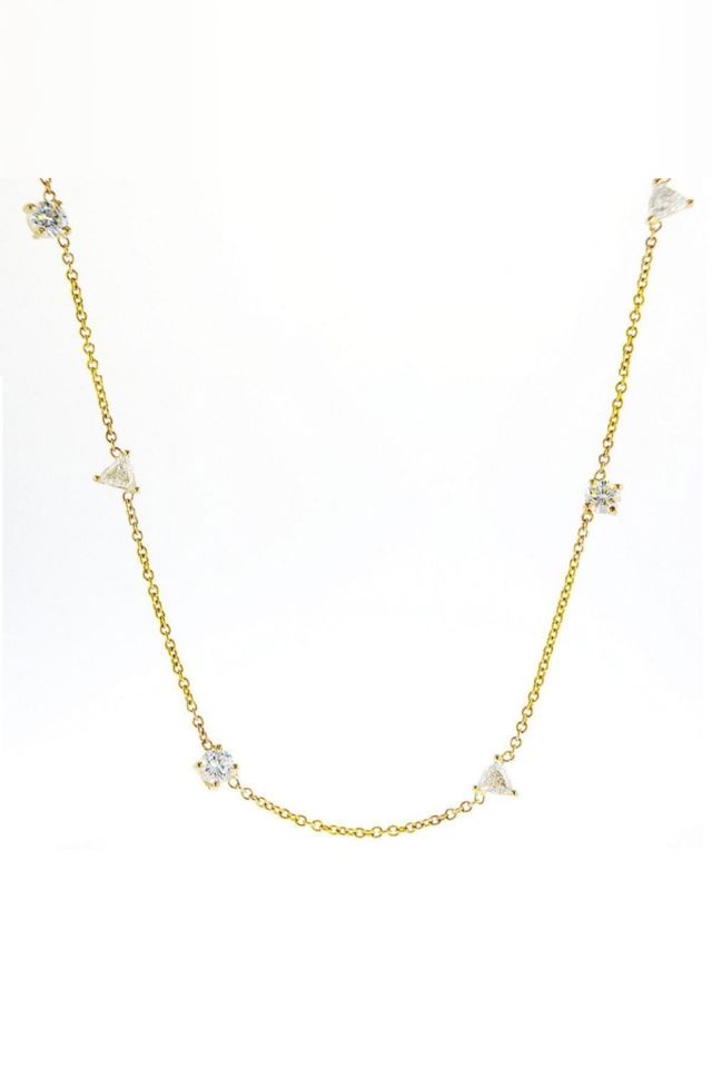 14k Gold Diamond Necklace