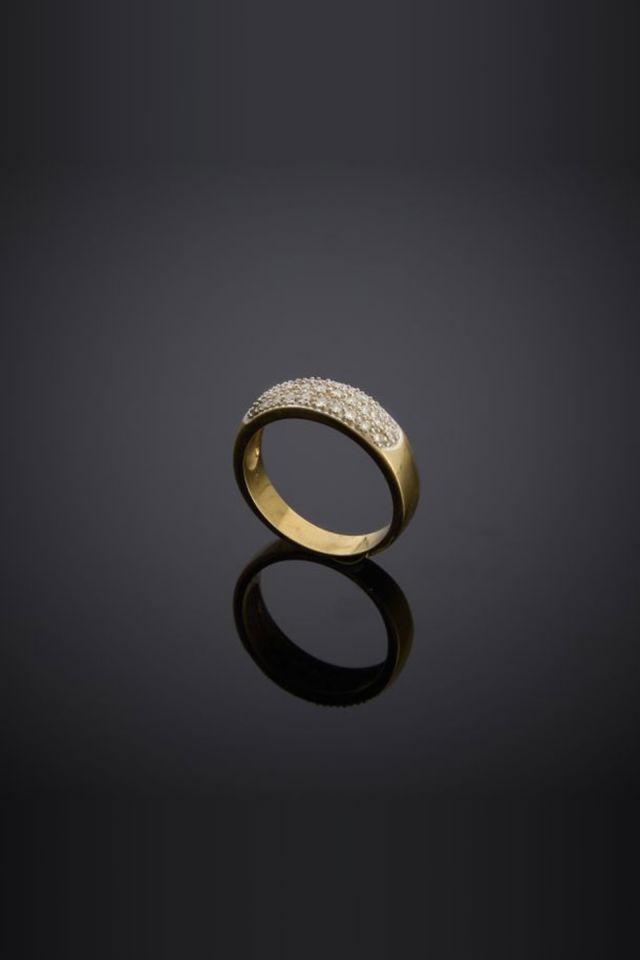 14k Gold Diamond Ring