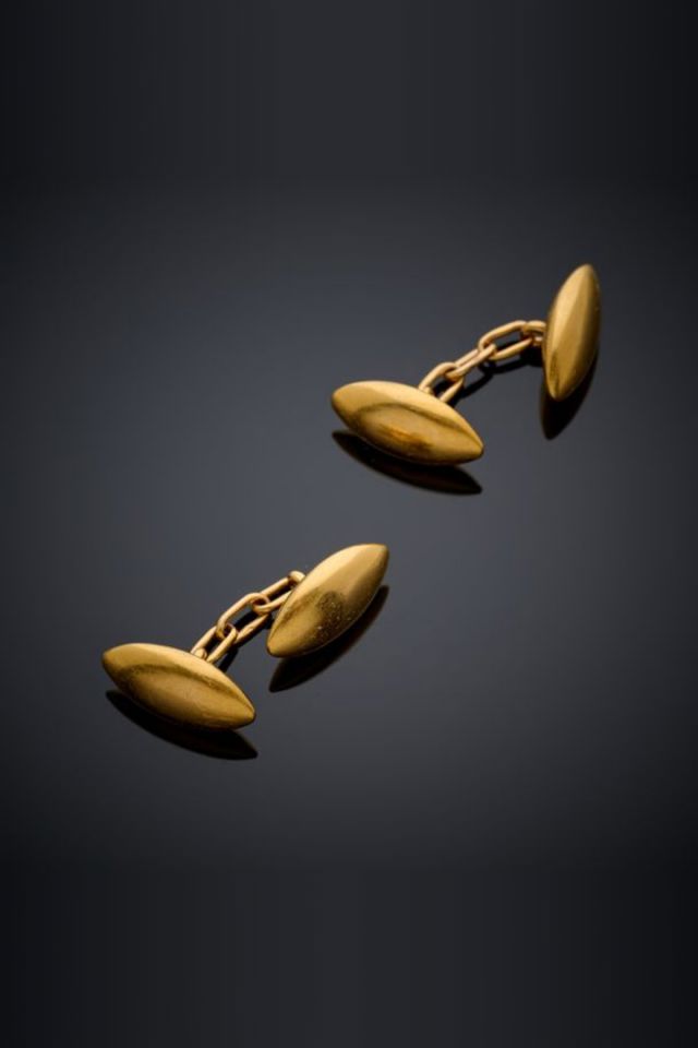 Pair of 18k Gold Cufflinks